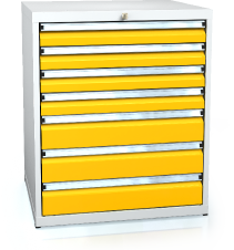 Schubladenschränke 840 x 710 x 600 - 7x Schubladen